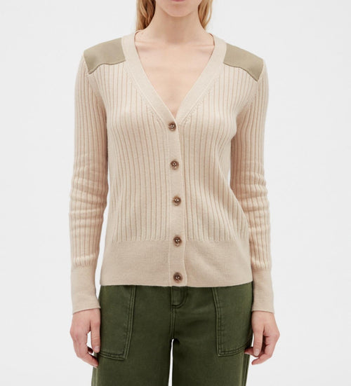 Cardigan - Marielle - Mastic