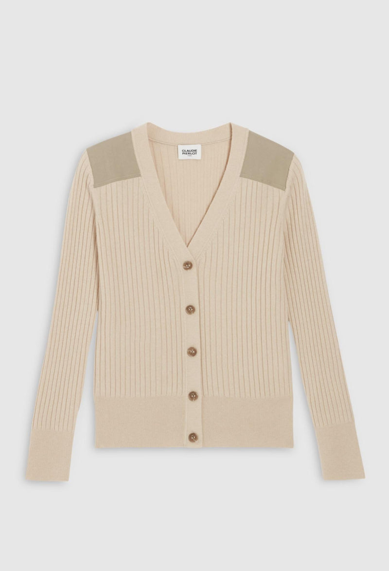 Claudie Pierlot - Cardigan - Marielle - Mastic