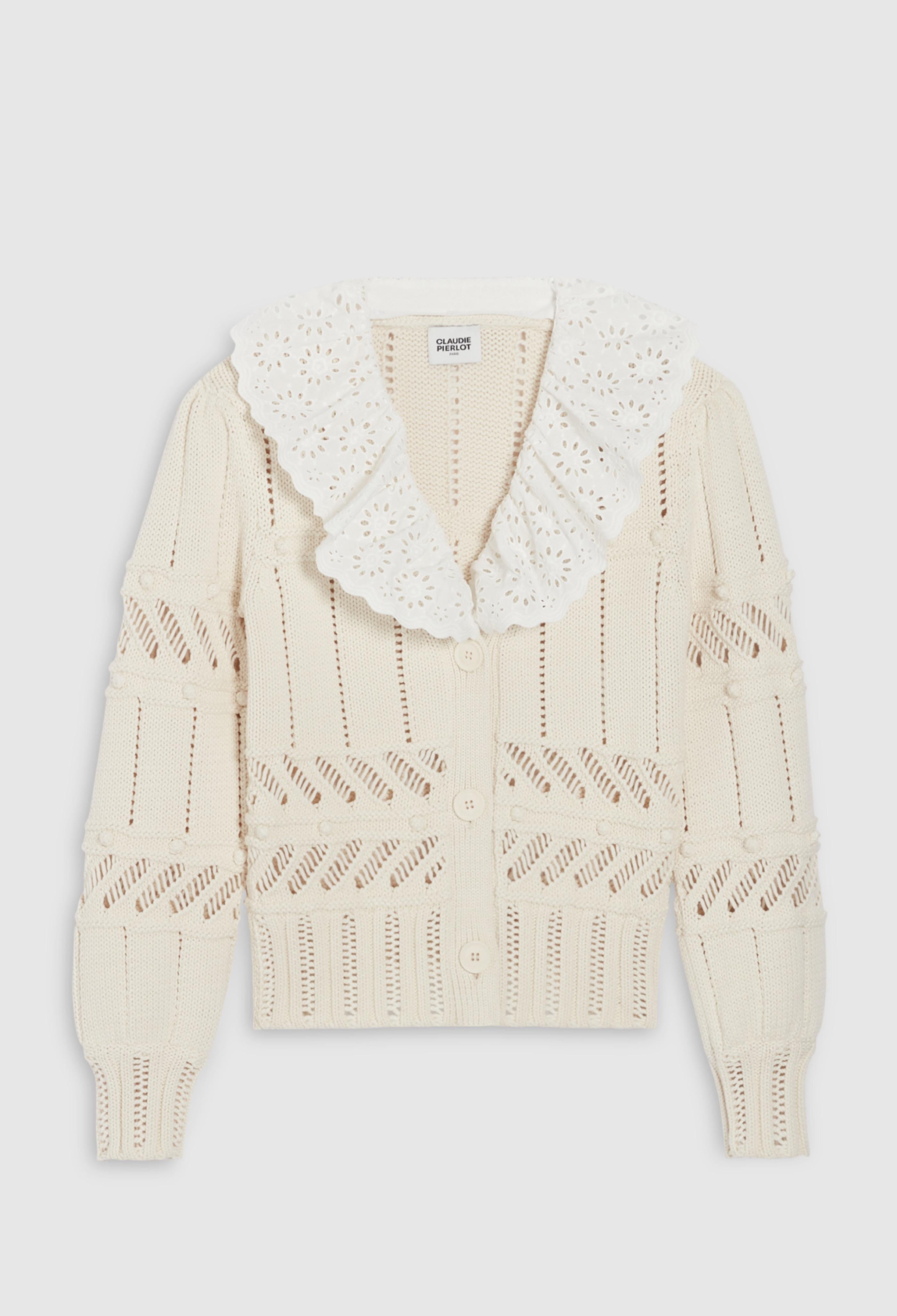 Claudie Pierlot - Cardigan - Madelaine - Ecru