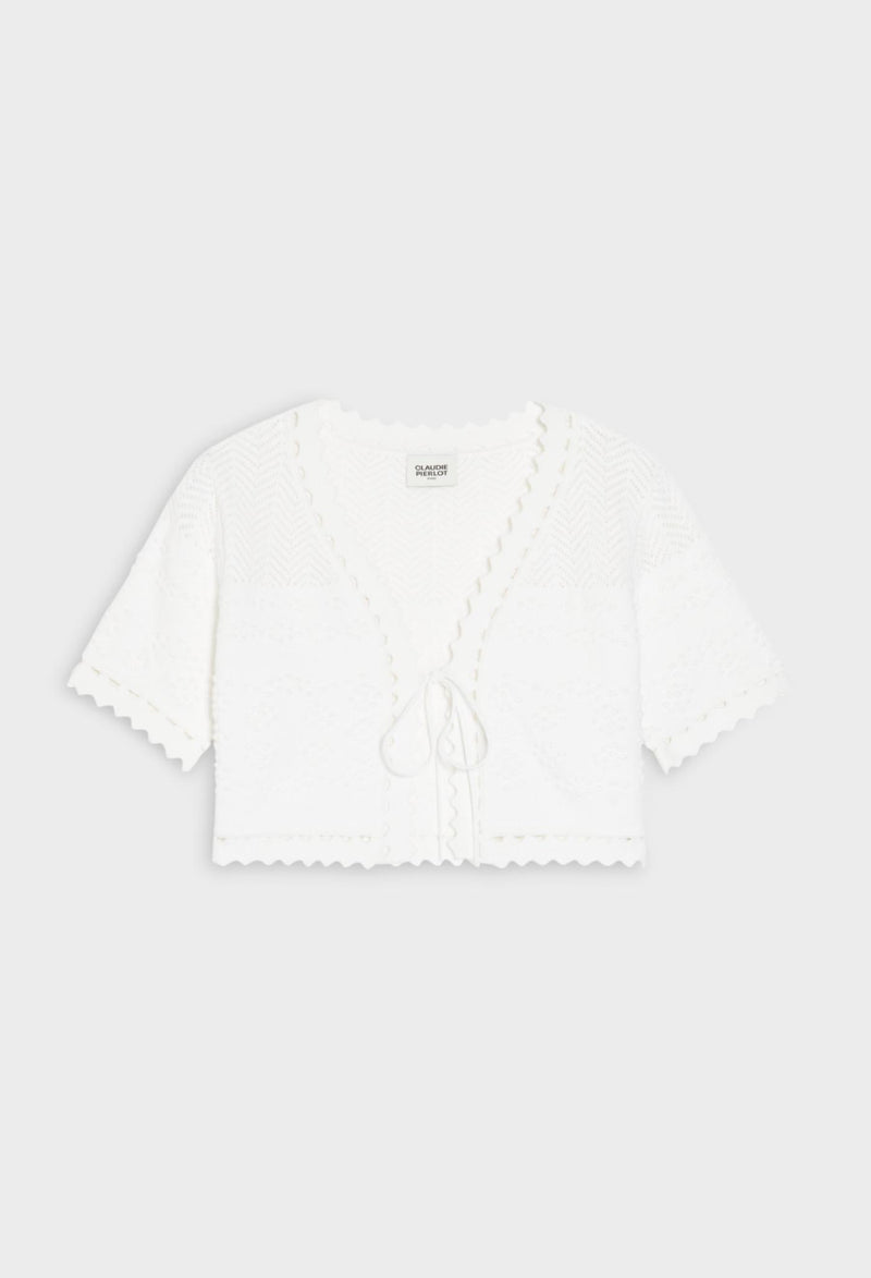 Claudie Pierlot - Miro cardigan - Ecru