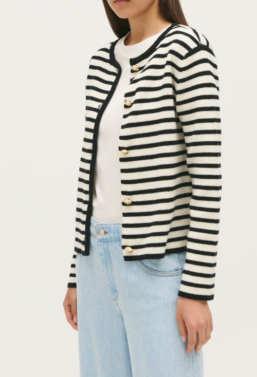 Claudie Pierlot - Cárdigan - Snowy - Bicolor