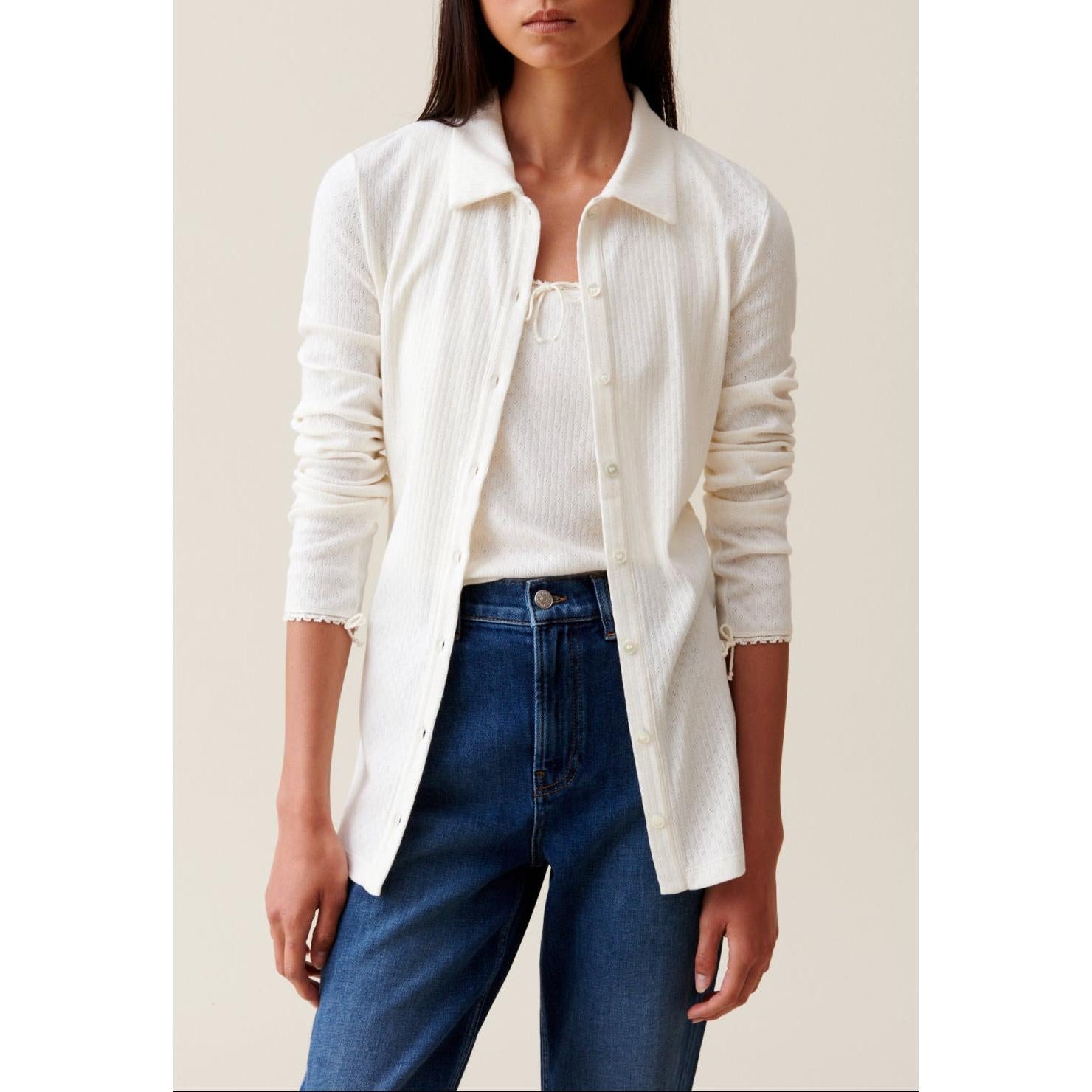Claudie Pierlot - Top Col Chemise