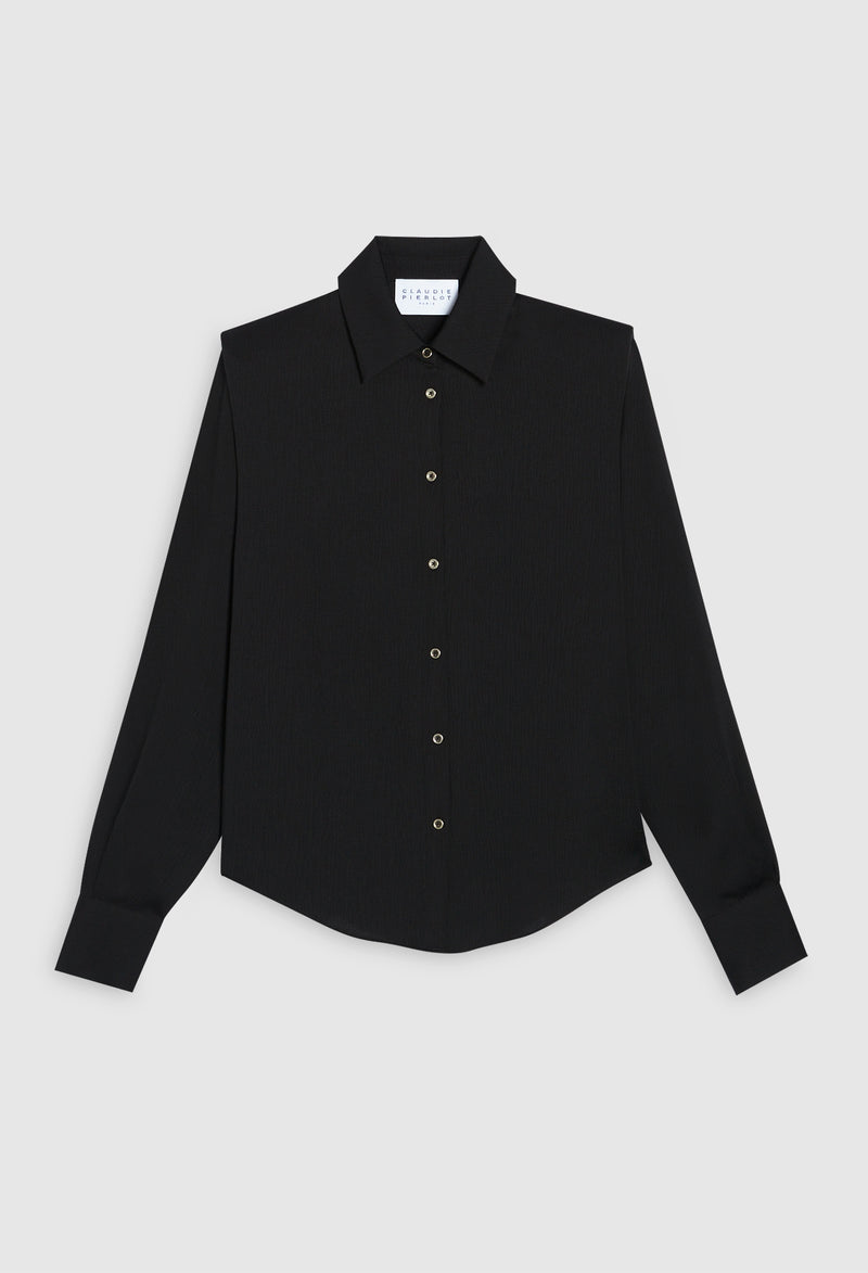 Claudie Pierlot - Cajou shirt - Black