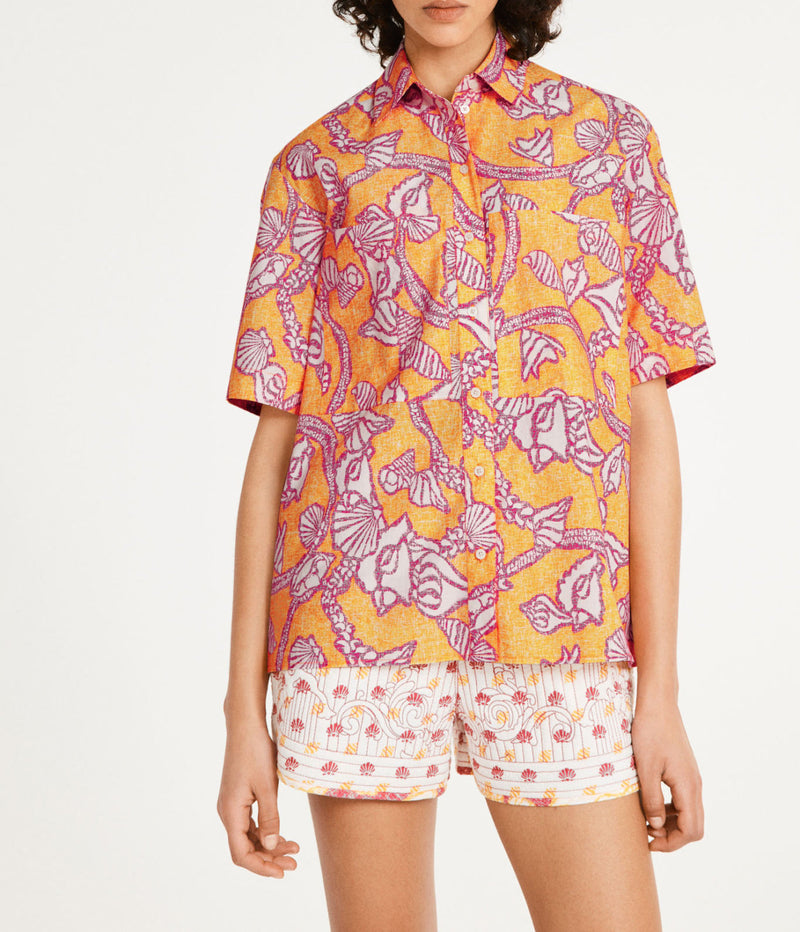Claudie Pierlot - Chemise - Cerise - Print Clair
