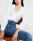 Claudie Pierlot - Claire shirt - Ecru