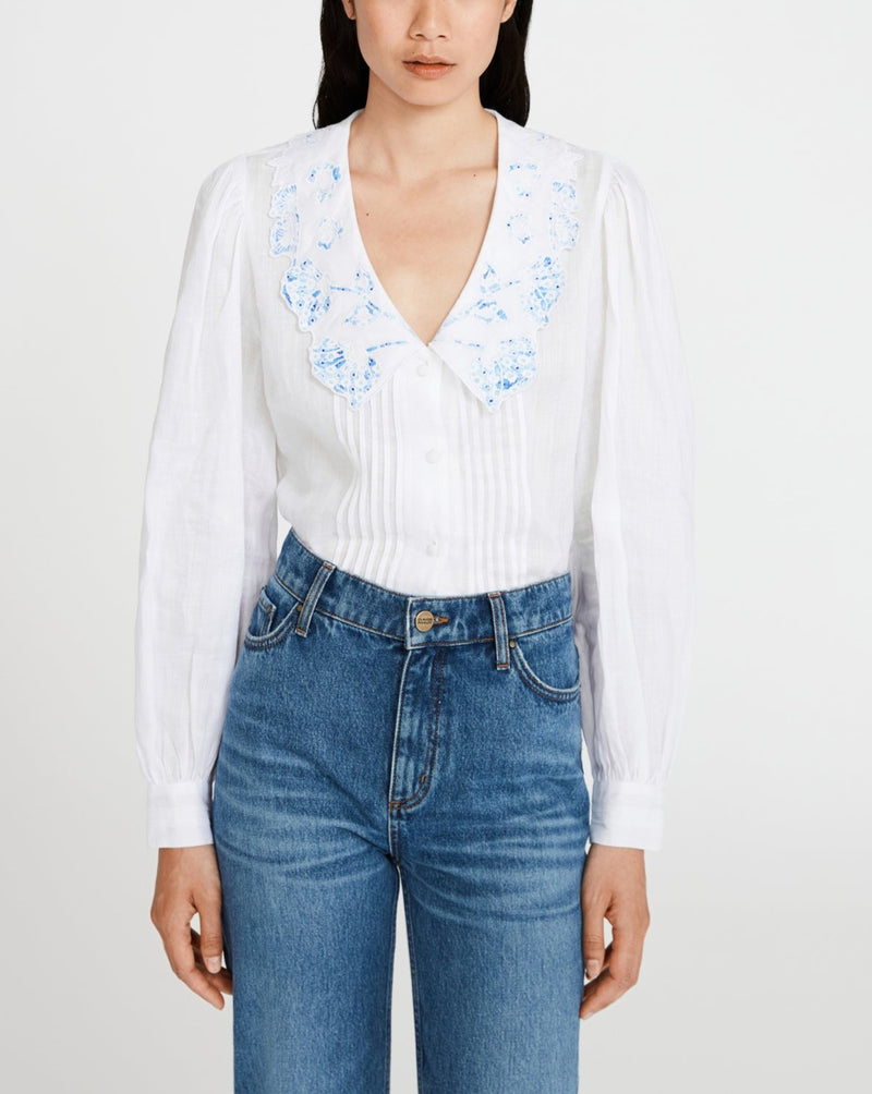 Claudie Pierlot - Camisa Claire - Crudo