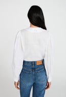 Claudie Pierlot - Claire shirt - Ecru