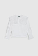 Claudie Pierlot - Camisa Chappi - Crudo