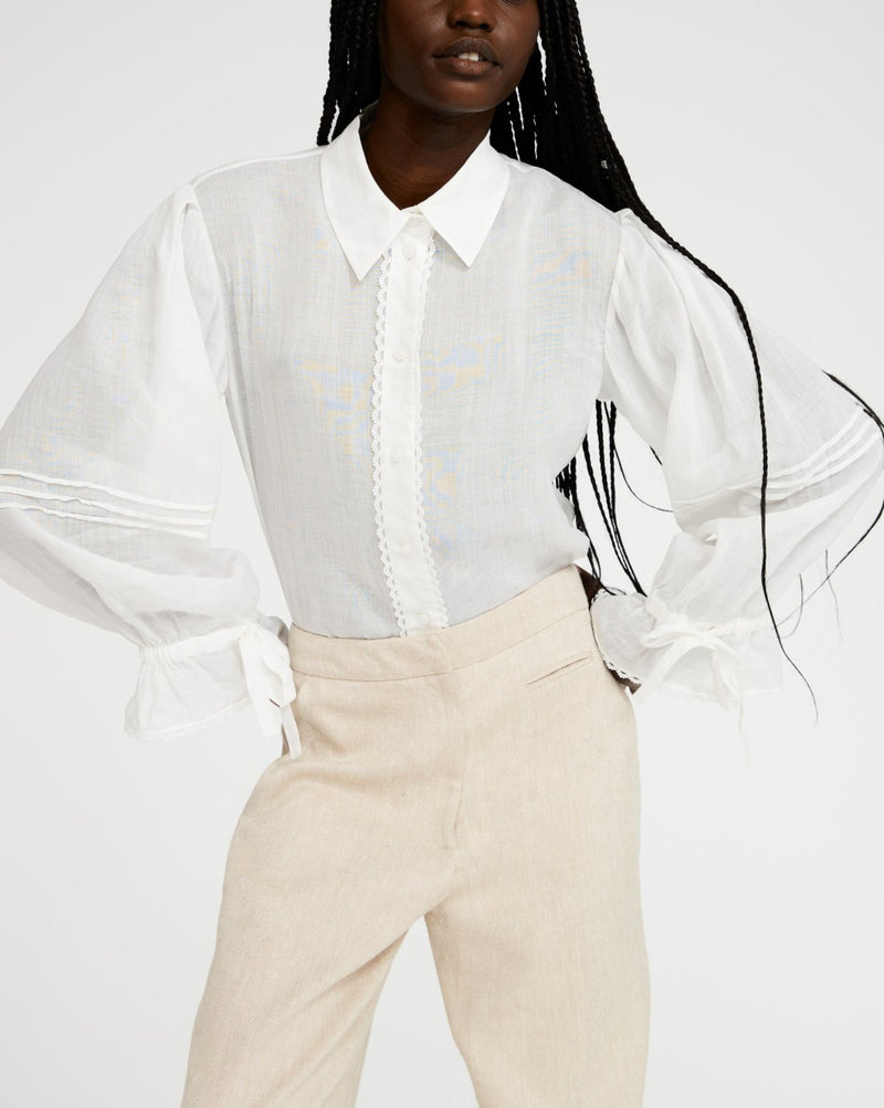 Claudie Pierlot - Chella shirt - Ecru