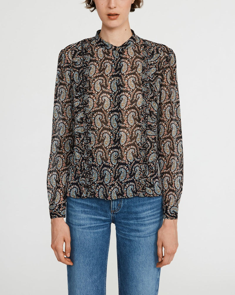 Chemise - Claudia - Print Fonce