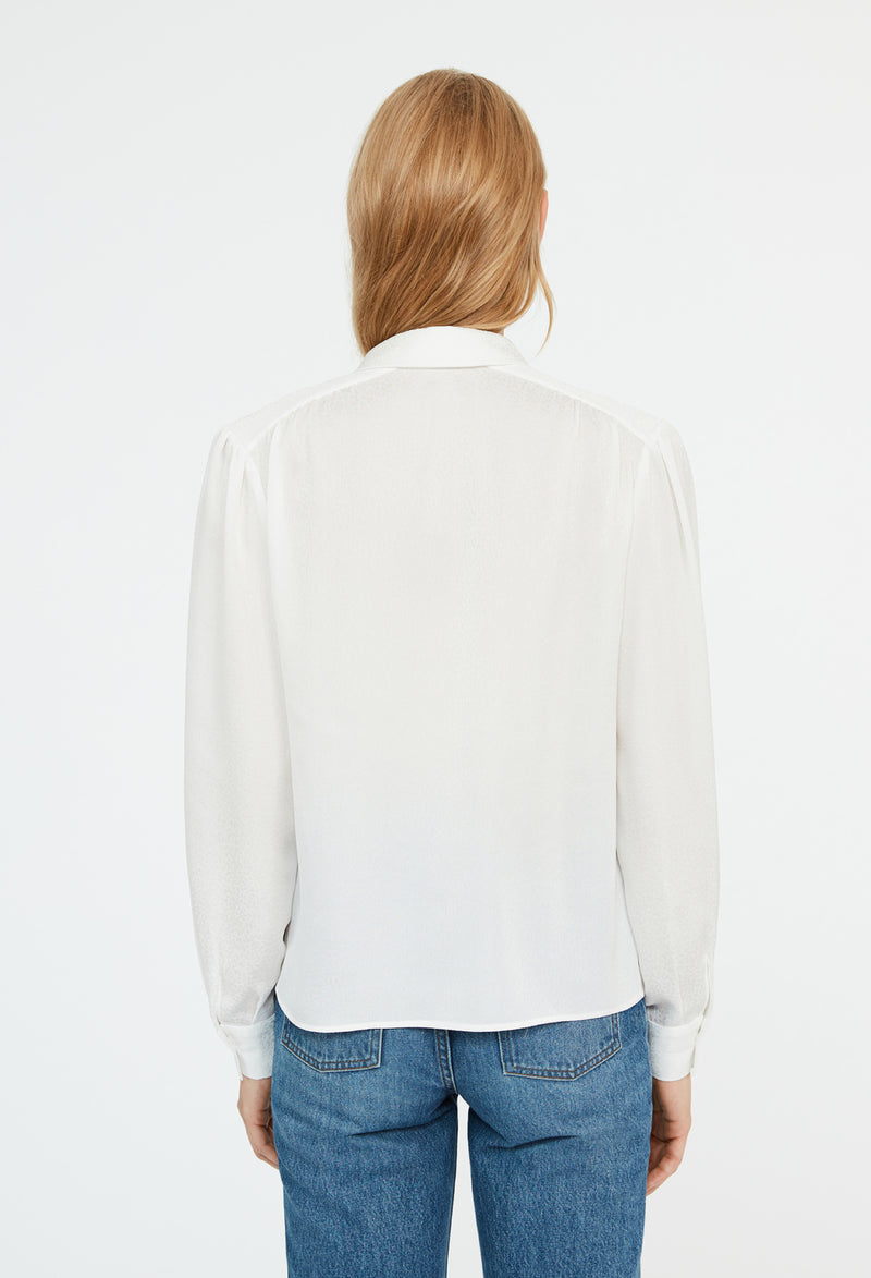 Claudie Pierlot - Camisa de regalo - Crudo