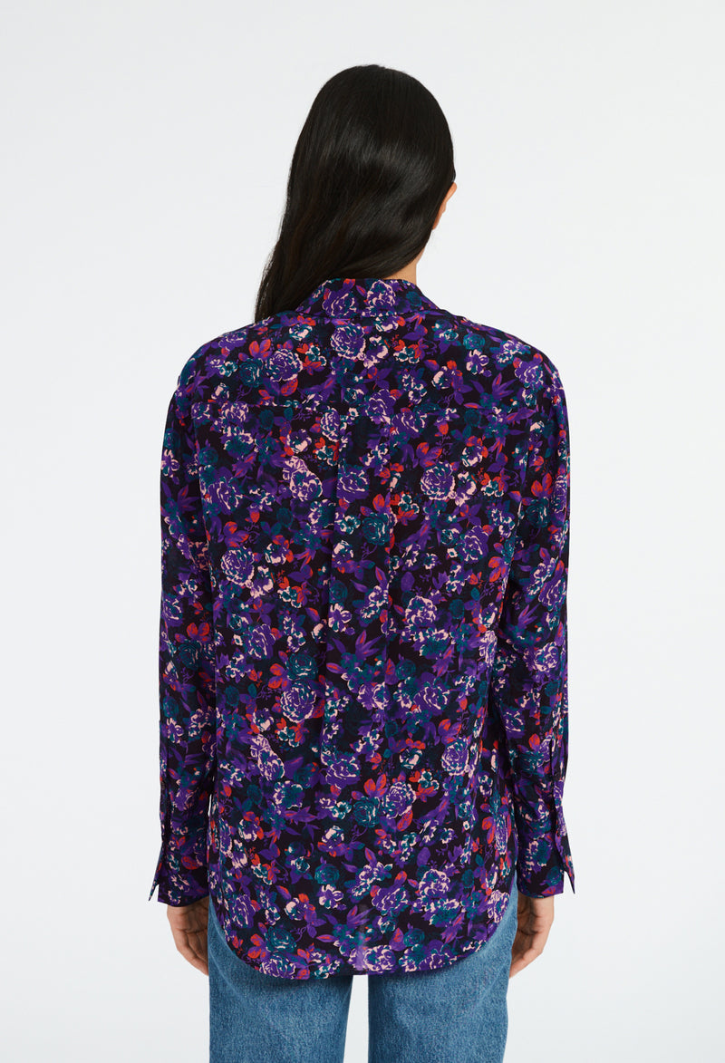 Claudie Pierlot - Cardinal shirt - Print Fonce