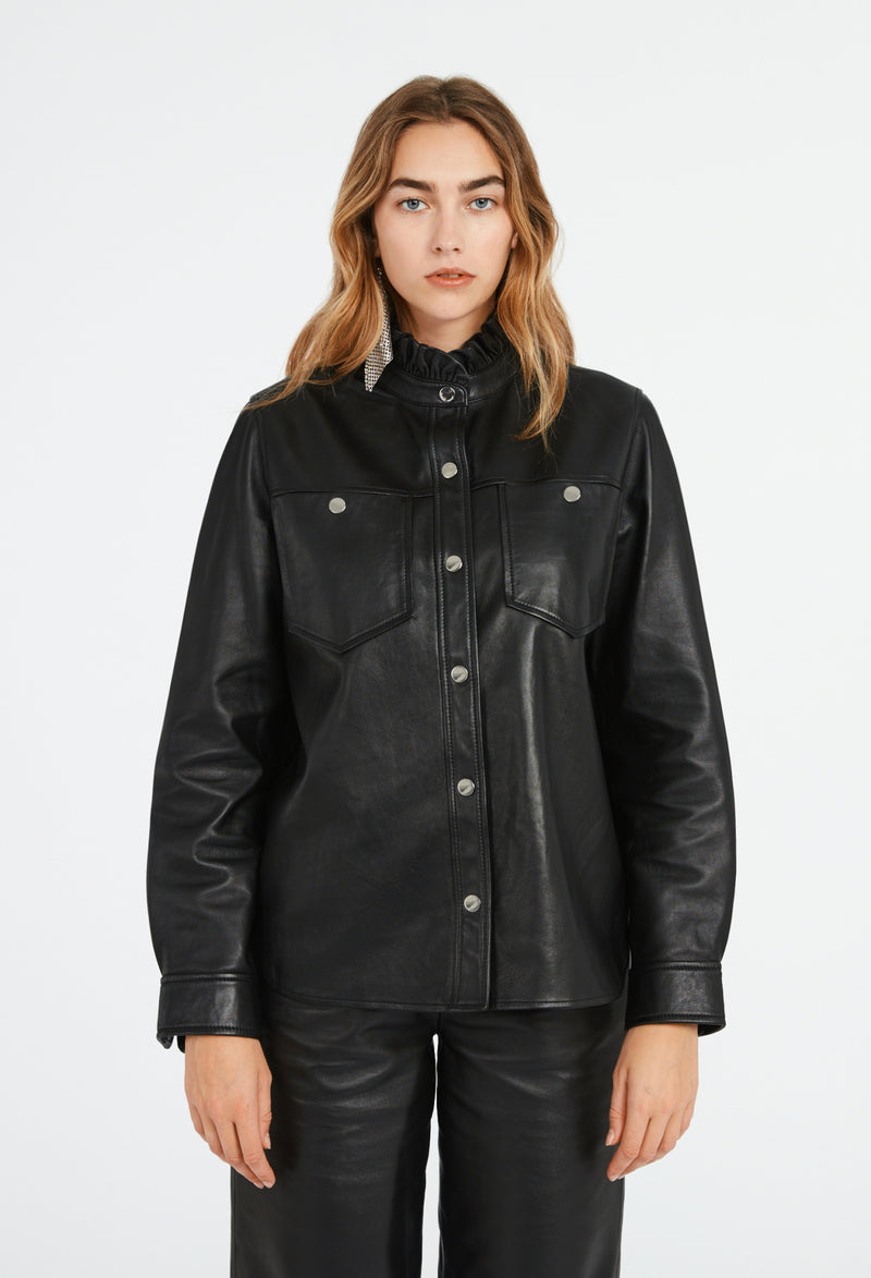 Claudie Pierlot - Clara shirt - Black