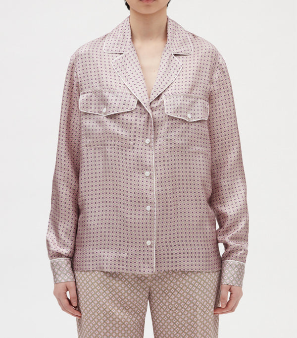 Shirt - Cachou - Light Print