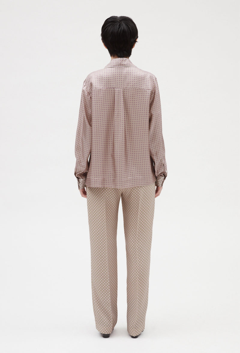 Camisa - Cachou - Estampado ligero