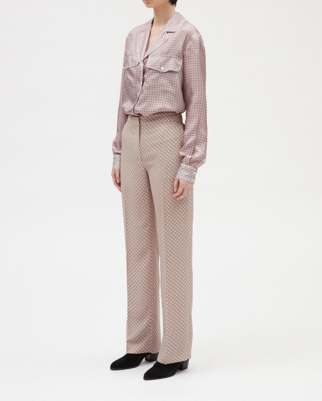 Shirt - Cachou - Light Print