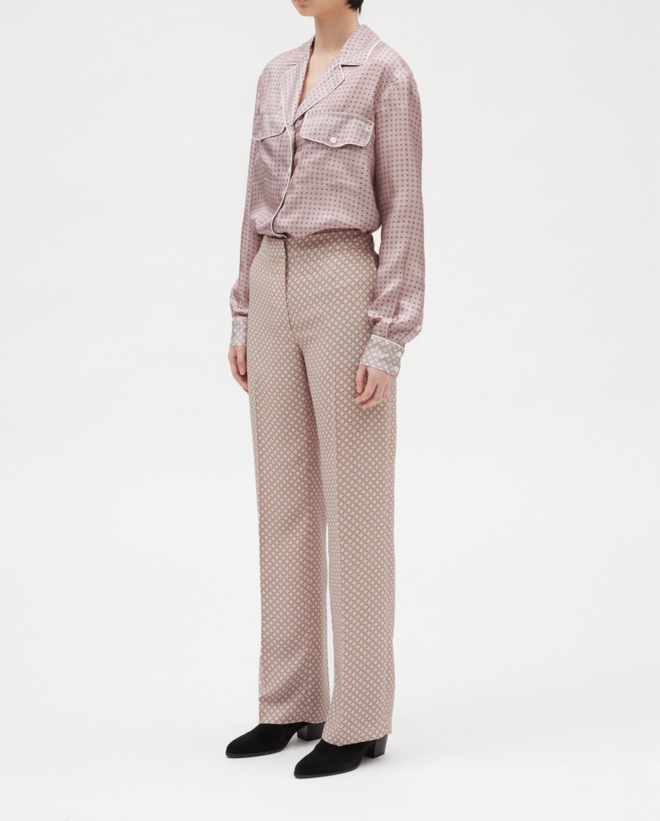Shirt - Cachou - Light Print