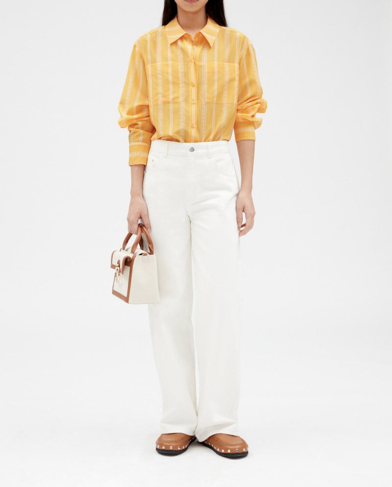 Claudie Pierlot - Camisa Calisse - Bicolore