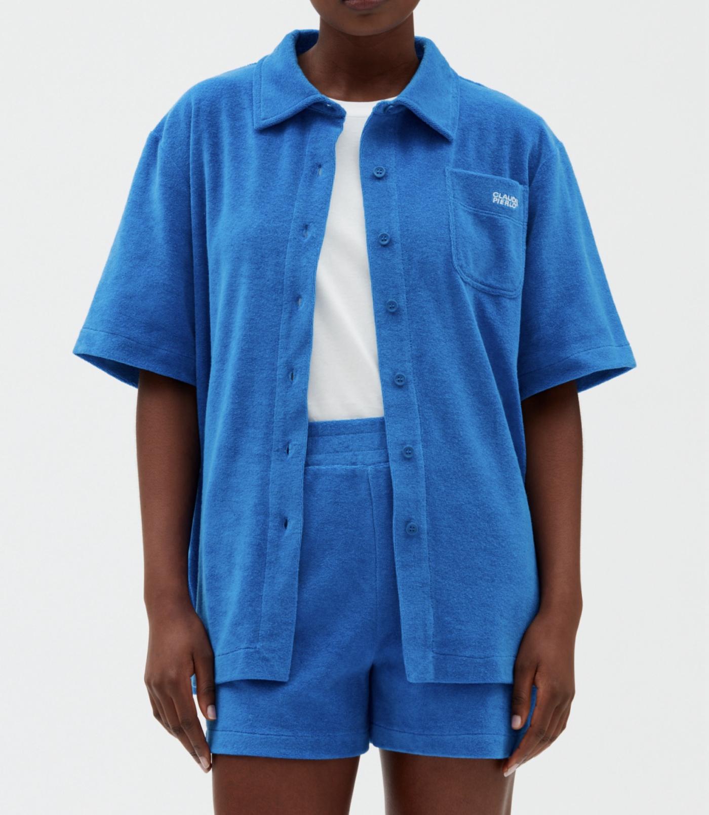 Claudie Pierlot - Chemise - Tosun - Bleu Santorin