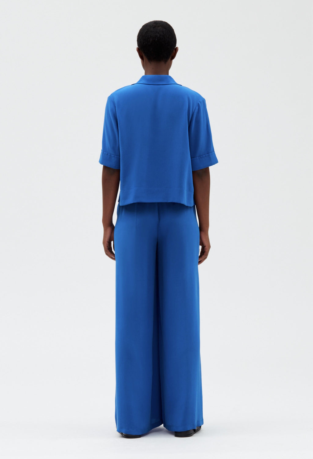 Claudie Pierlot - Shirt - Curiositesoie - Santorini Blue