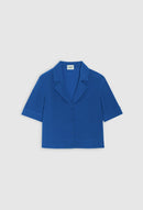 Claudie Pierlot - Curiositesoie shirt - Santorini Blue