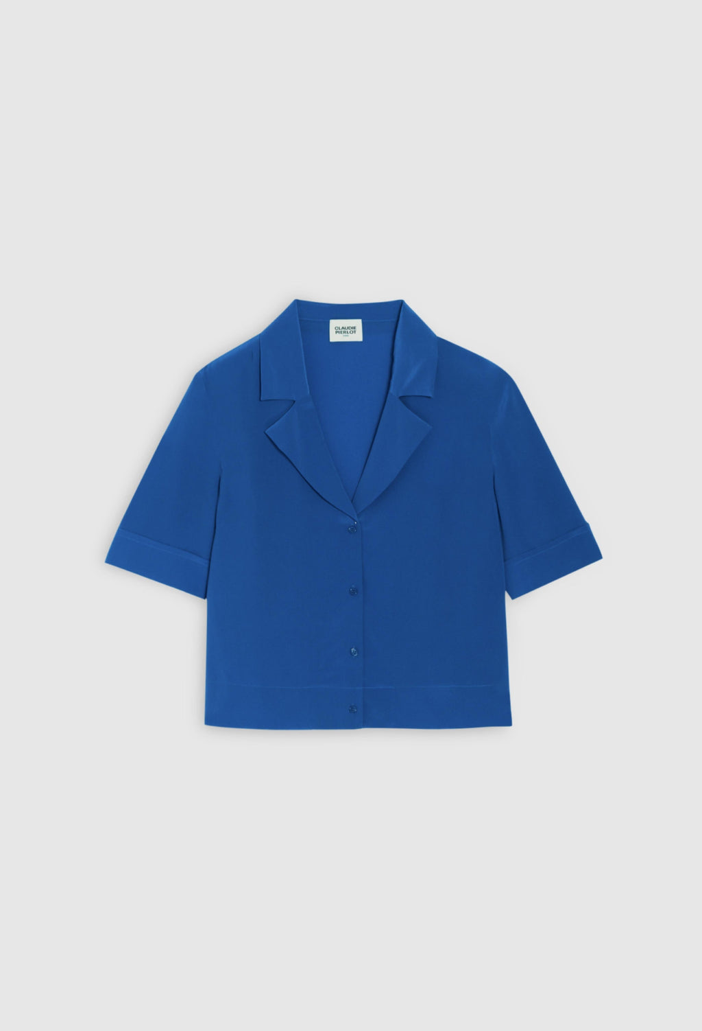 Claudie Pierlot - Shirt - Curiositesoie - Santorini Blue