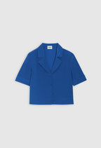 Claudie Pierlot - Shirt - Curiositesoie - Santorini Blue