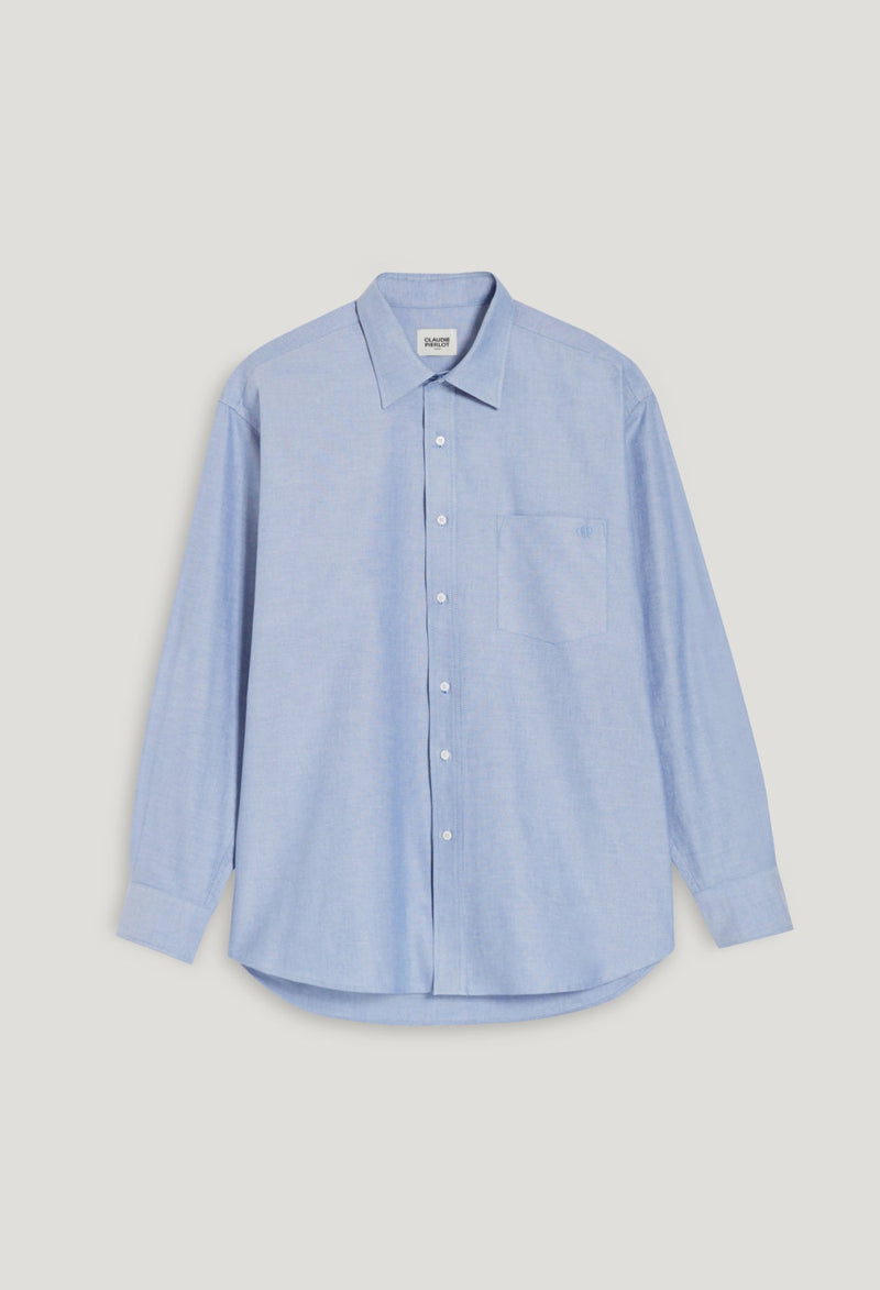 Claudie Pierlot - Camisa - Cacilia - Azul cielo