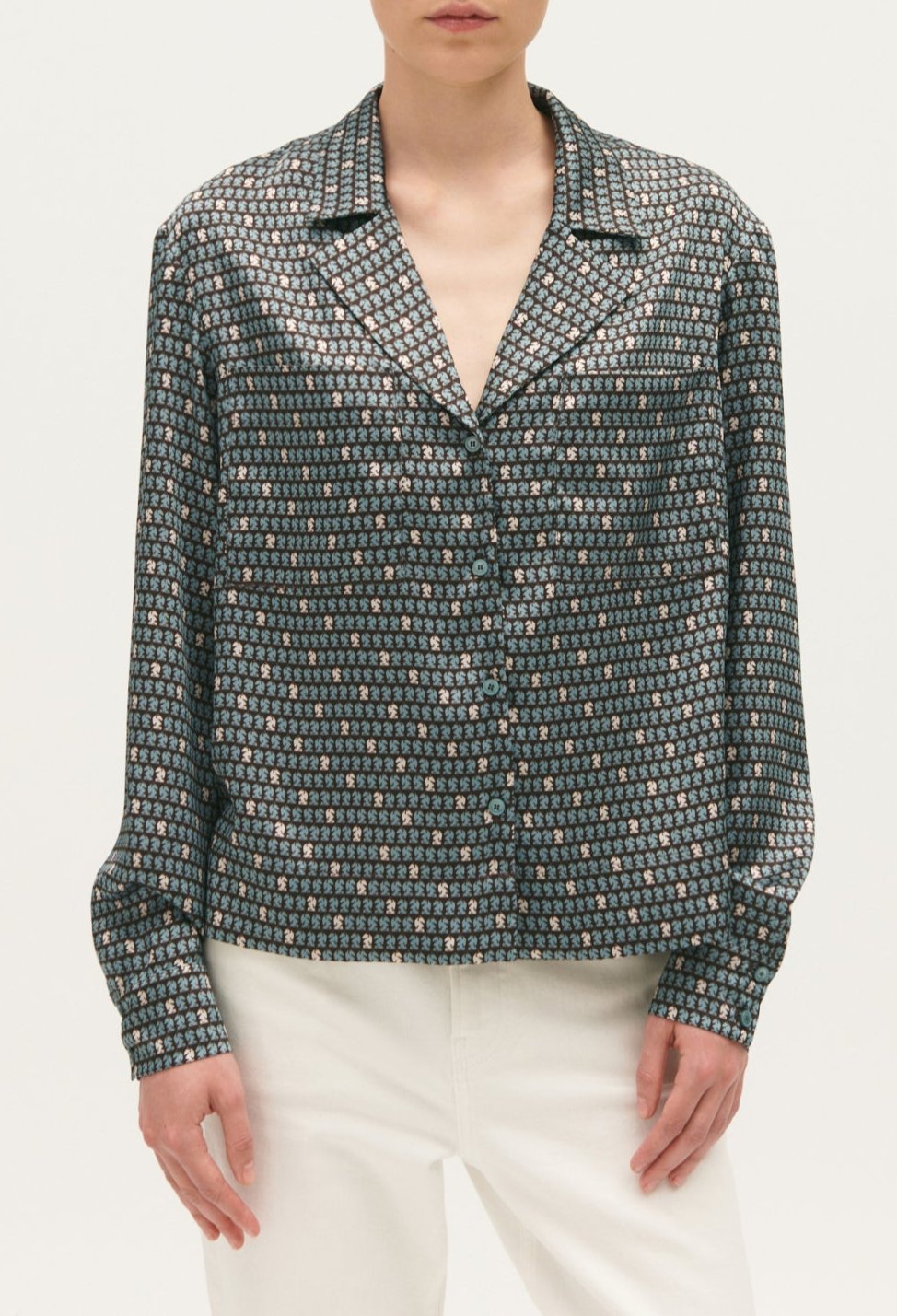 Camisa - Curiosita Petit Cheval - Estampado Claro