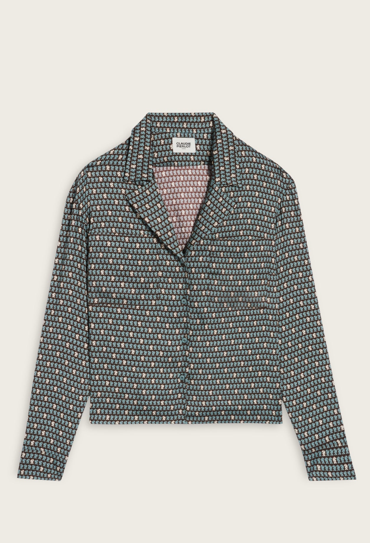 Camisa - Curiosita Petit Cheval - Estampado Claro