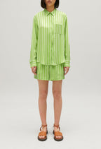 Shirt - Calissi Stripes - Matcha