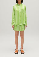 Camisa - Rayas Calissi - Matcha