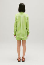 Shirt - Calissi Stripes - Matcha