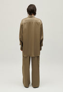 Chemise - Caciliasatin - Kaki