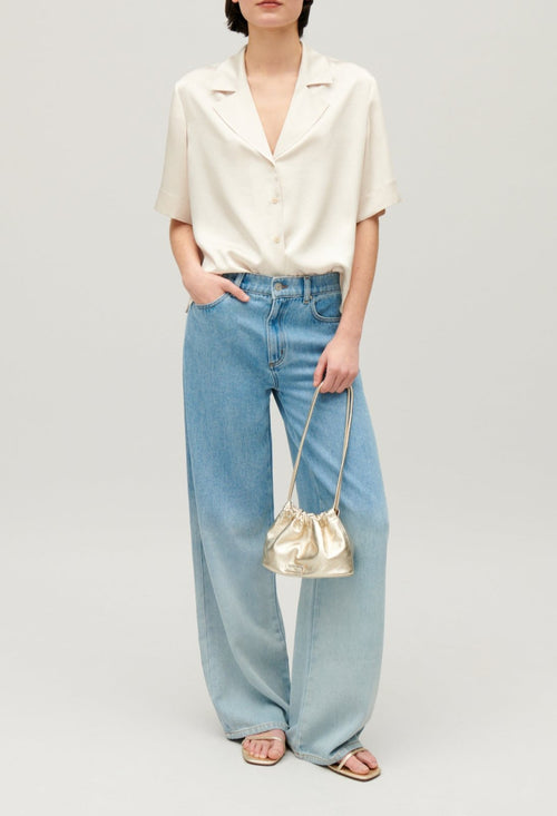 Camisa - Curiosite - Beige Hielo