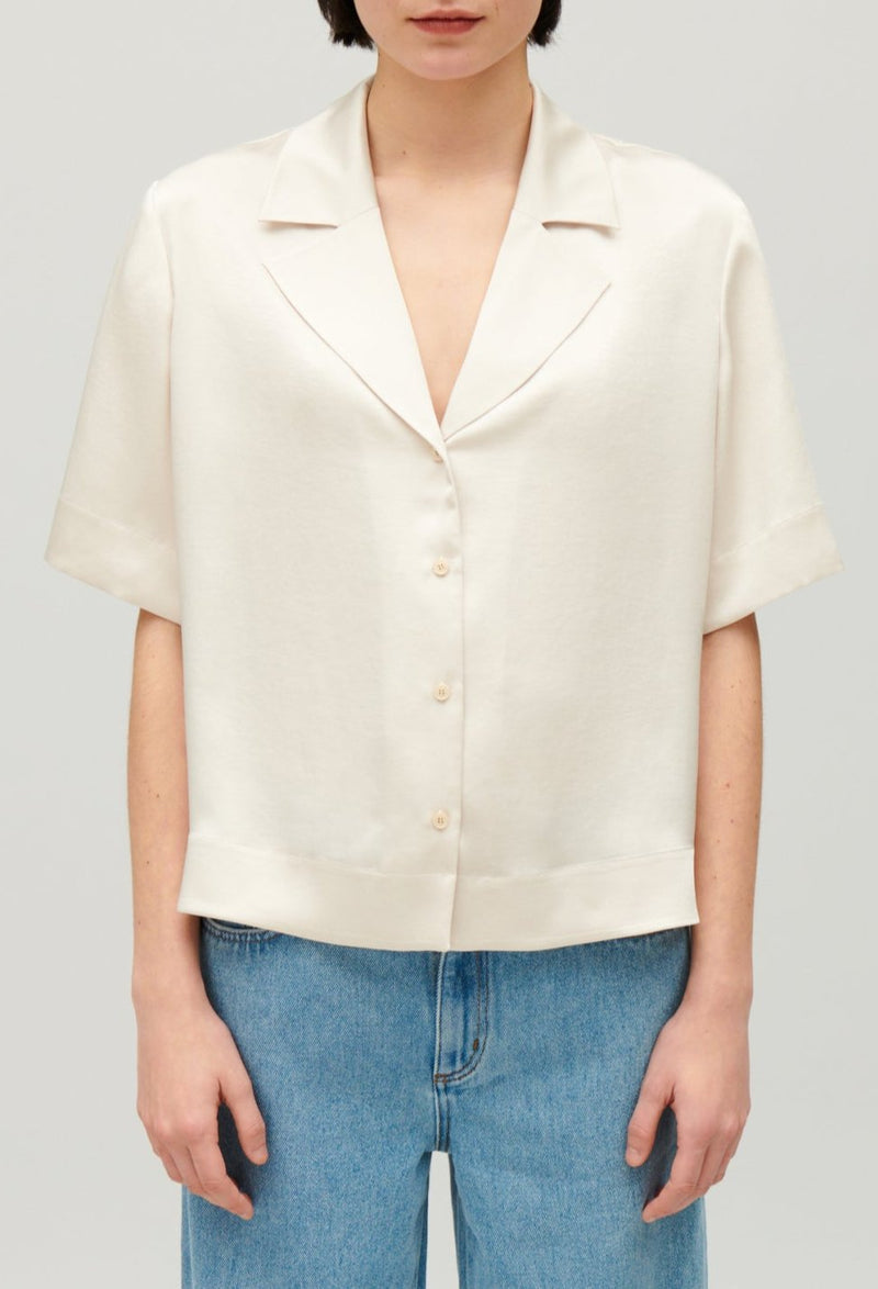 Claudie Pierlot - Chemise - Curiosite - Beige Glace