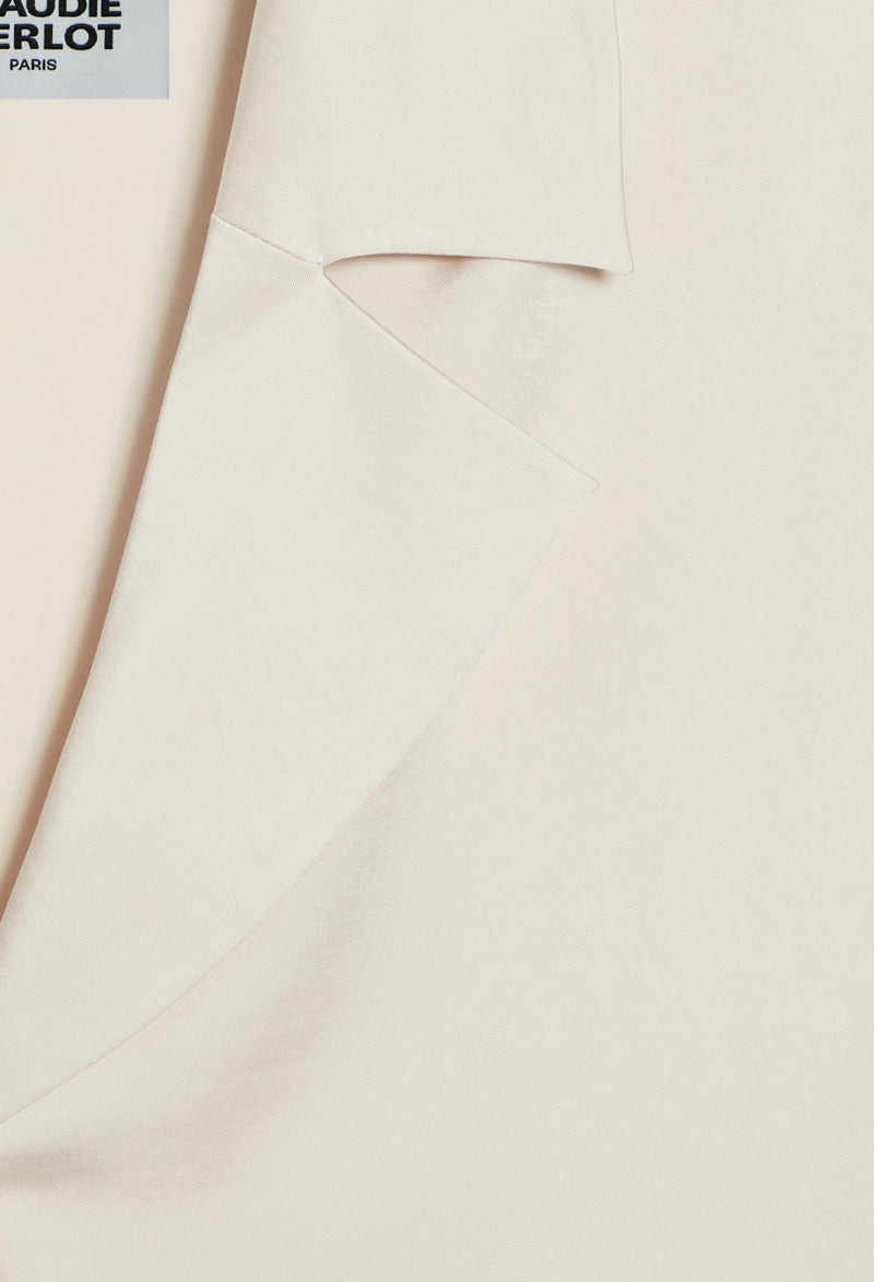 Claudie Pierlot - Chemise - Curiosite - Beige Glace