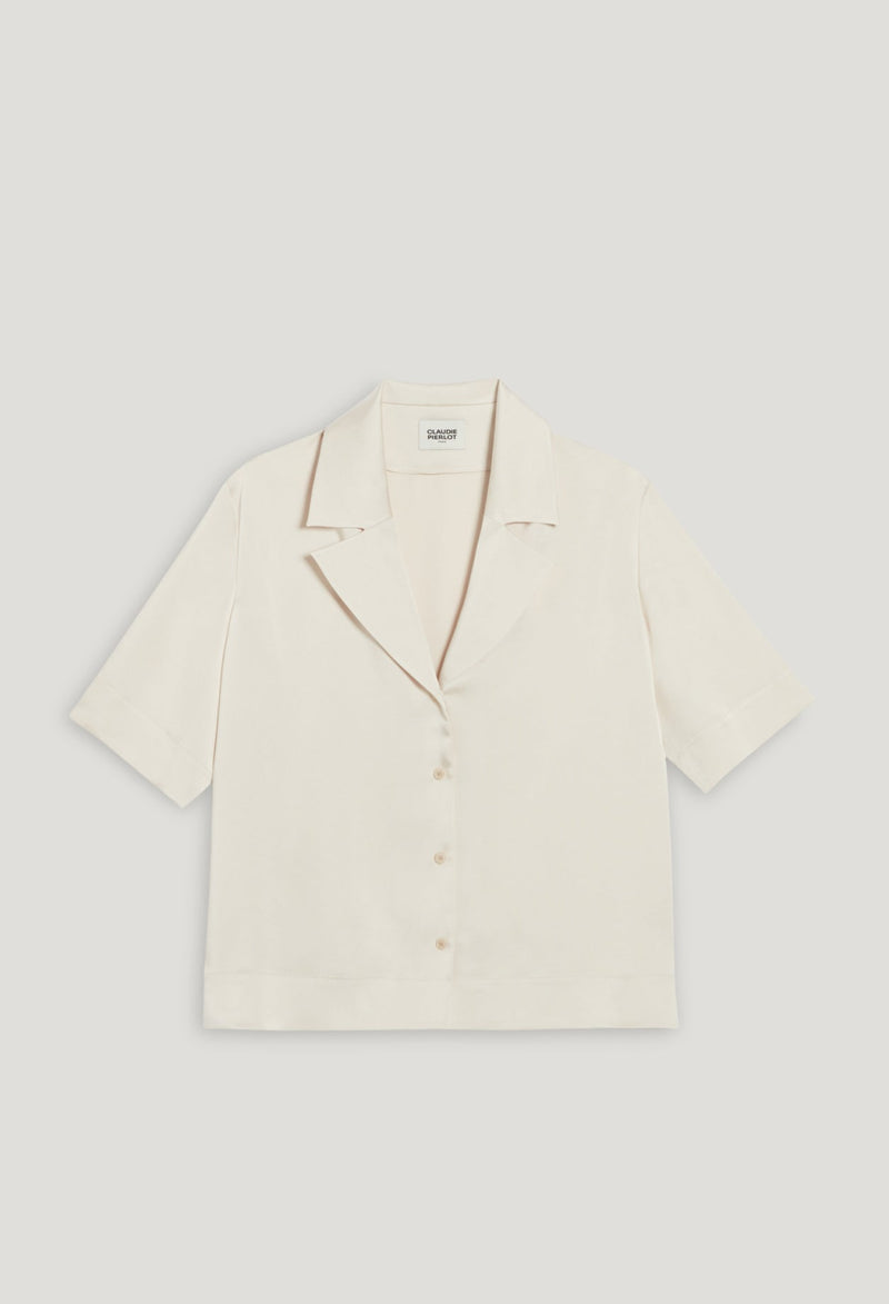 Claudie Pierlot - Chemise - Curiosite - Beige Glace