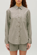 Chemise - Calissi Rayures Vert - Vert