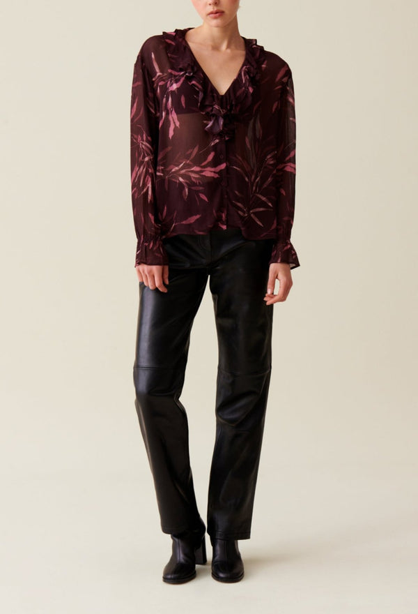 Shirt - Colly Feuille - Dark Print