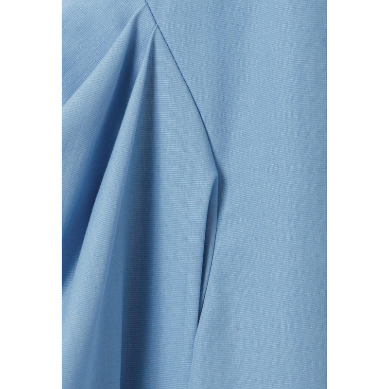 Blouse Col V À Nouer