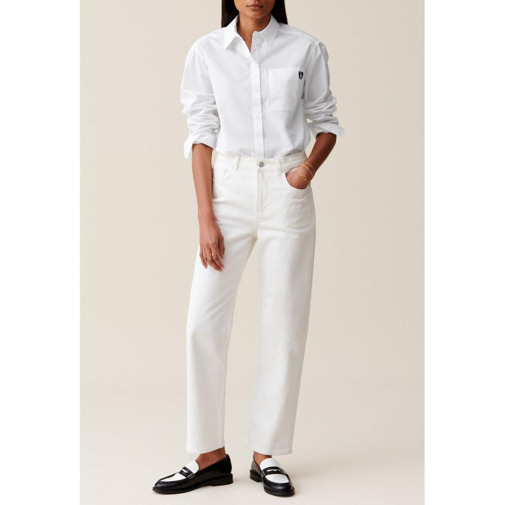 White Toto Jean Shirt