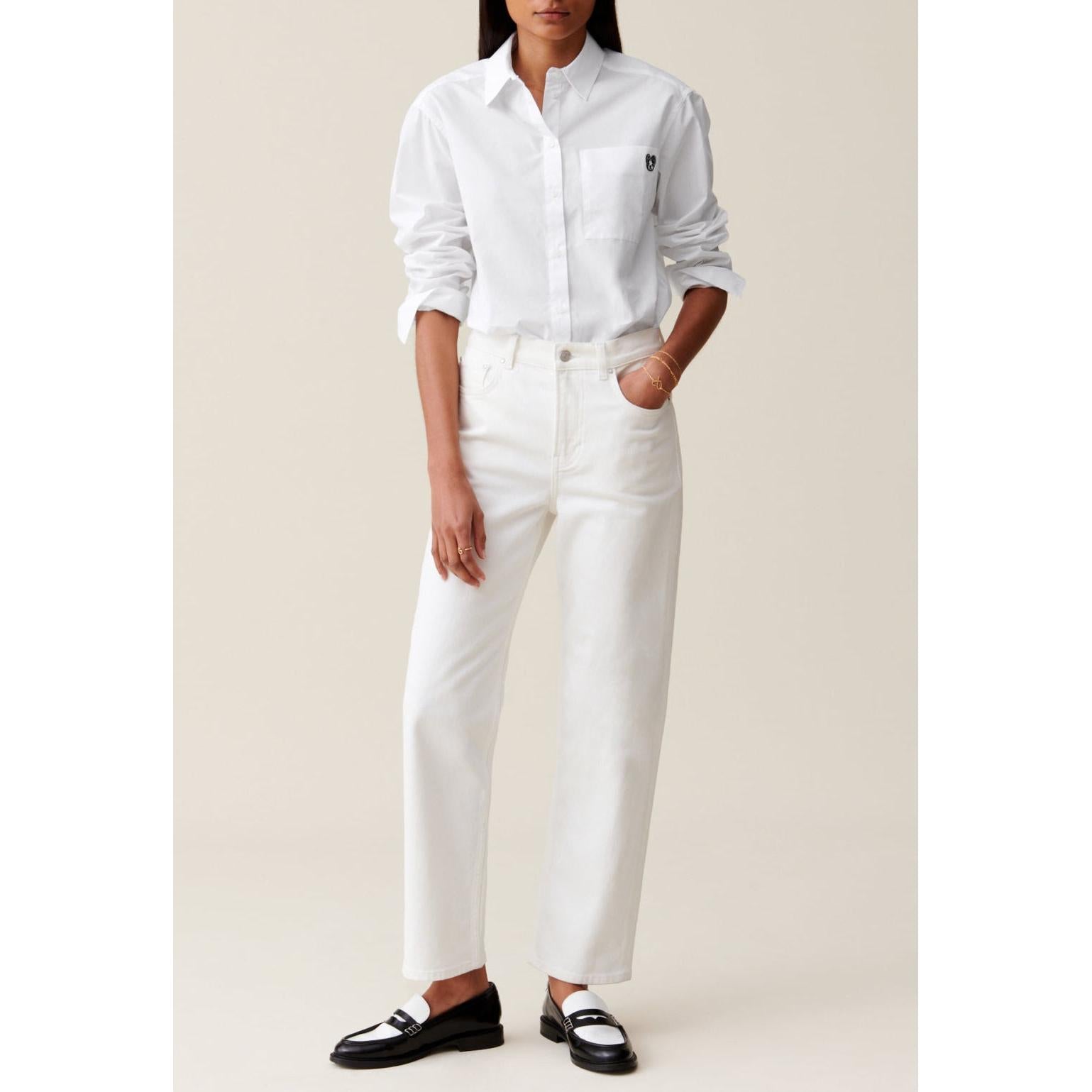 White Toto Jean Shirt