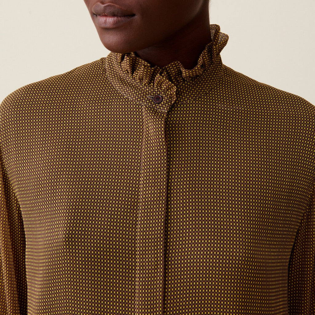 Chemise Fluide Petits Carreaux
