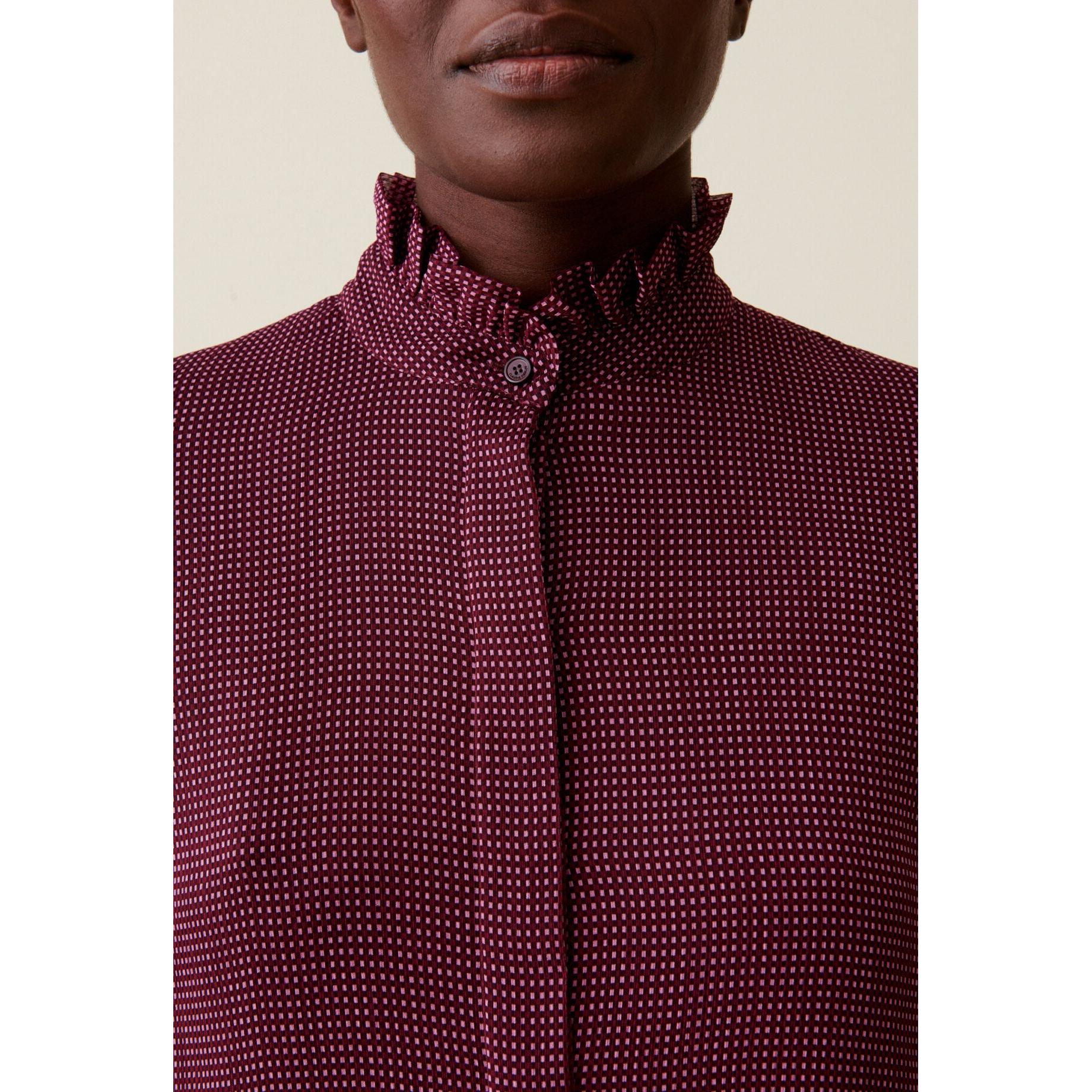 Chemise Fluide Petits Carreaux