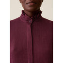 Camisa Fluida Cuadros Pequeños