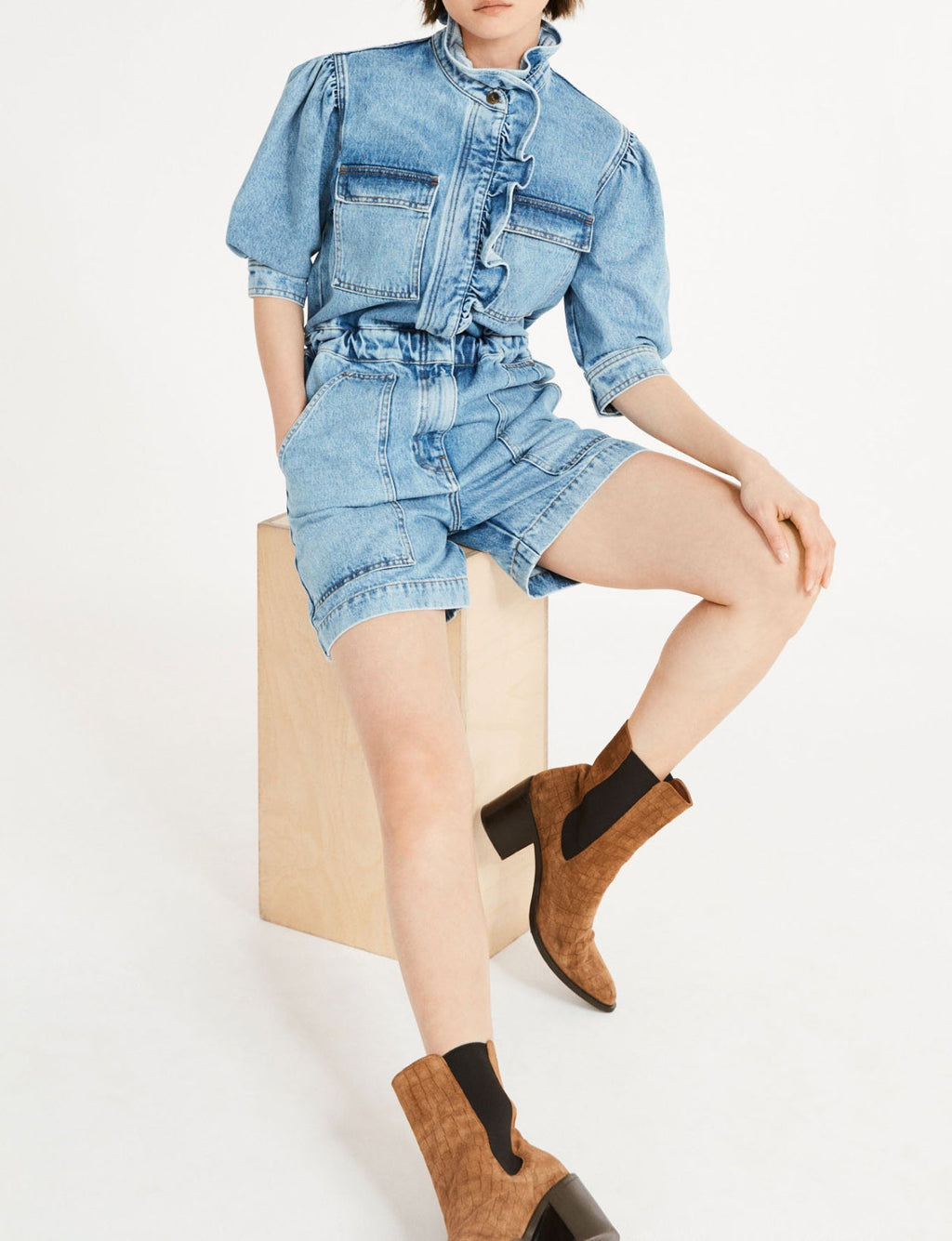 Claudie Pierlot - Jilabis jumpsuit - Denim