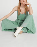 Claudie Pierlot - Joie jumpsuit - Wasabi