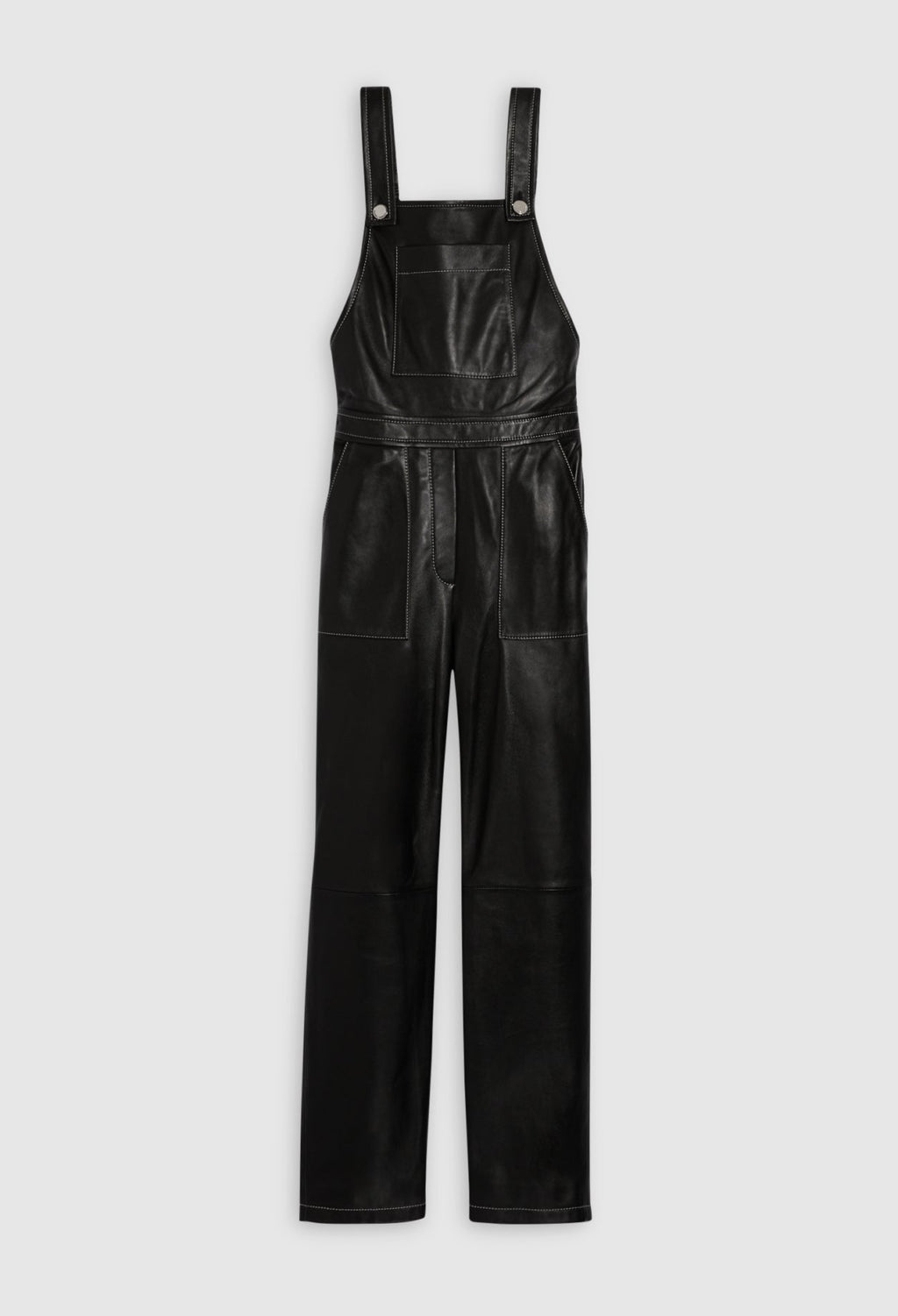 Peto de piel de cordero - Negro
