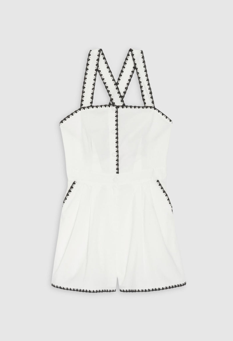 Claudie Pierlot - Combi-Short - Julia - Ecru